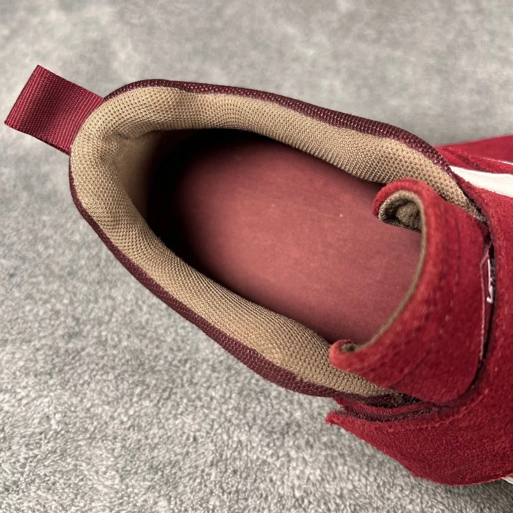 Vans Kyle Walker Pro 2 Port Walnut Red Suede Slip On Skate Shoes Mens 10.5